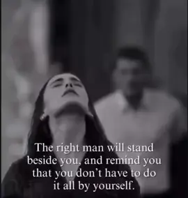 True partnership means support 💯The right man will stand  beside you, reminding you that you don't have to do it alone. Find your equal ✨️ 