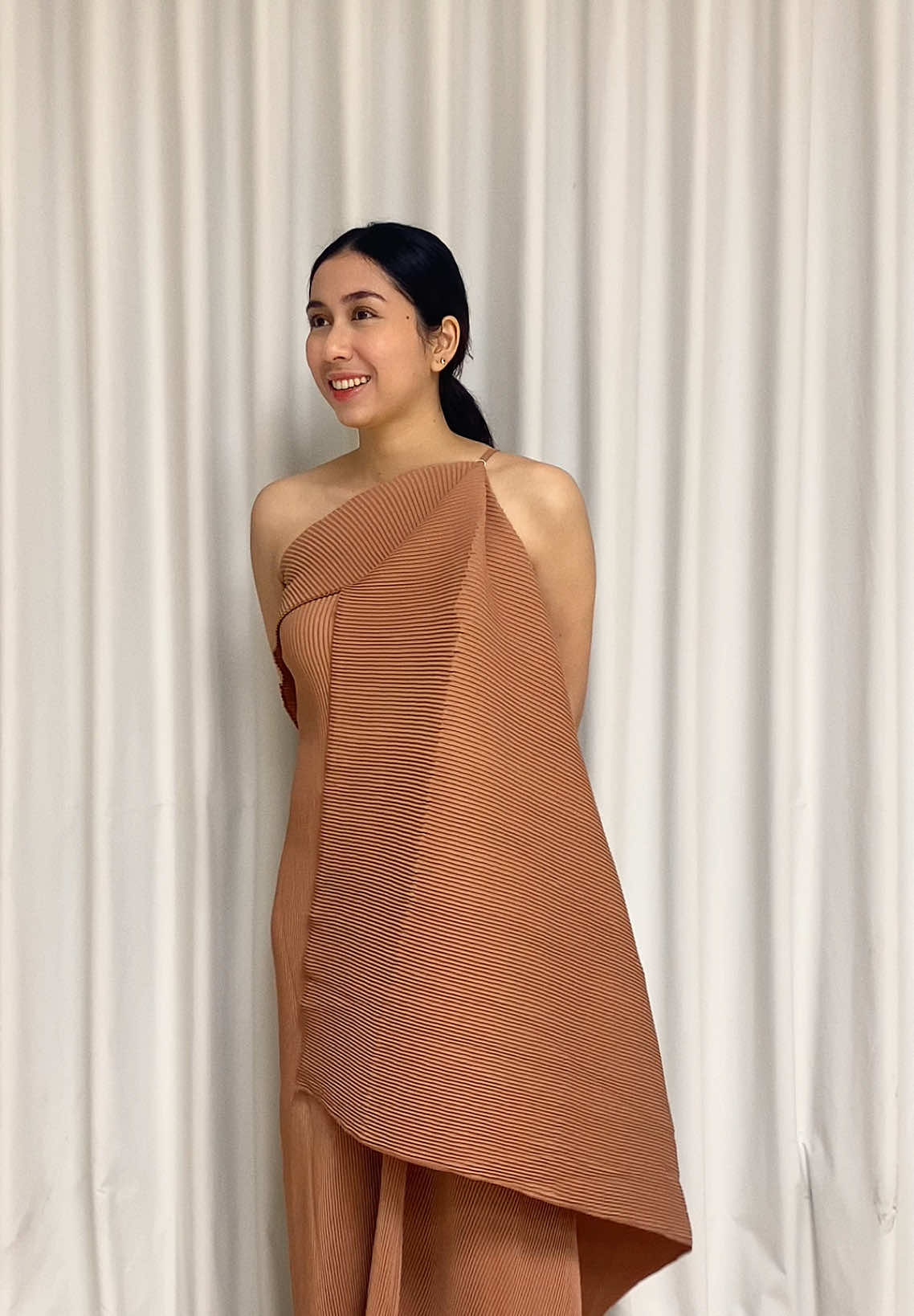 saturday night in brown 🤎 #outfit #fyp #wrapinpafon 