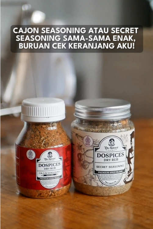 Pilihan yang sulit, kalau bisa pilih dua-dua nya kenapa enggak? Dryrub 😋 #dryrub #marinasi #bumbu 