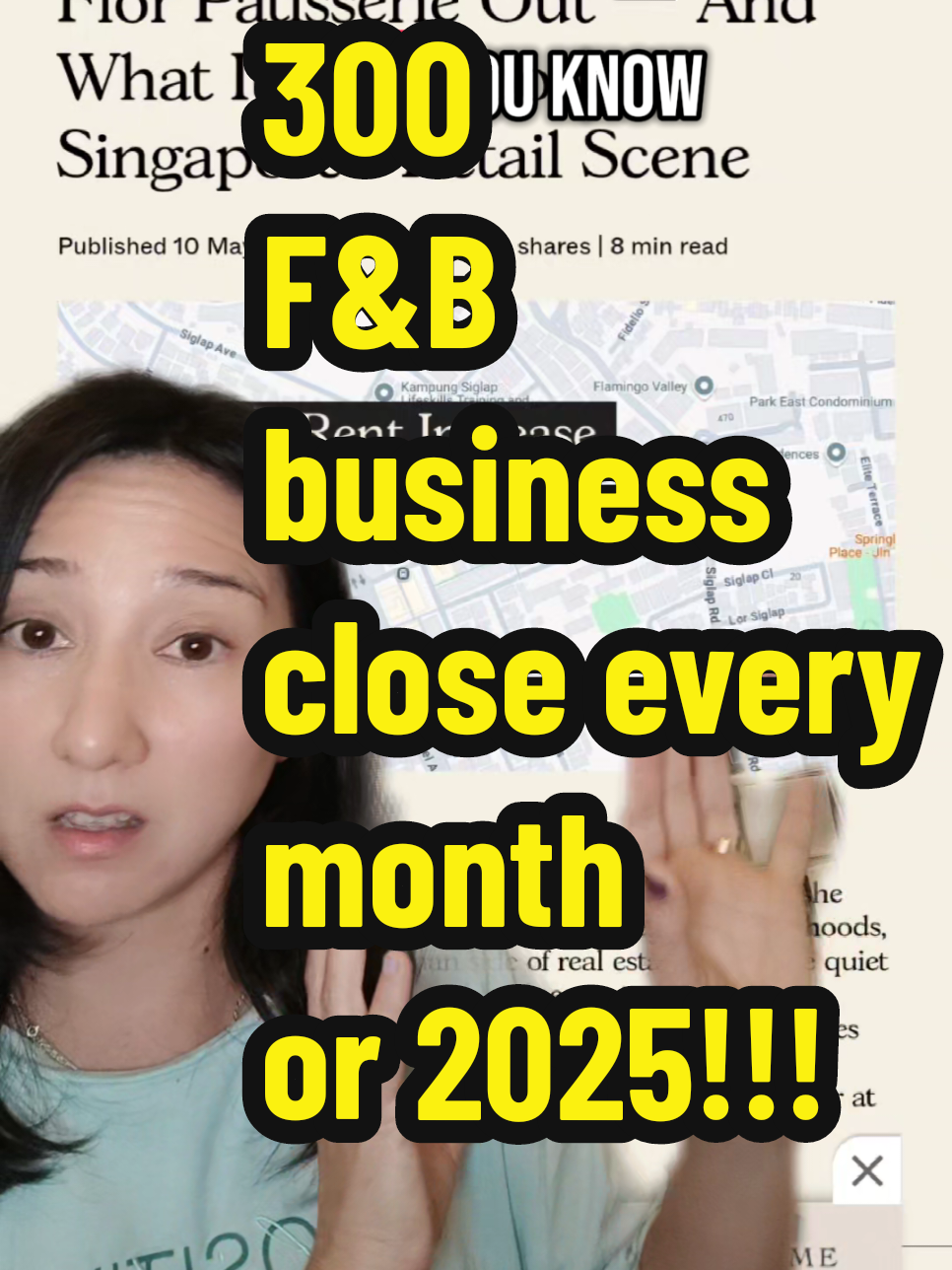 close shop liao lor liddat. rental hikes killing the spirit of SG. where is community? 