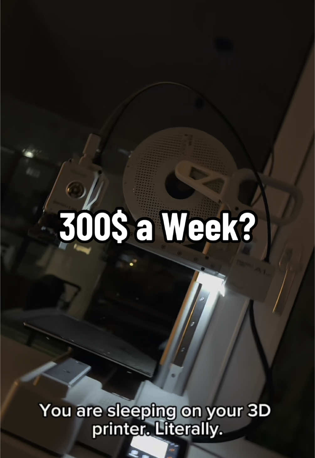 Most people don’t realize how much one smart 3D printer can earn. Here’s how I make up to $300 a week with a single Bambu A1 – and how you can scale it. No print farm, no gimmicks, just smart prints and real demand. #3dprinting #passiveincome #bambulab #functionalprints 