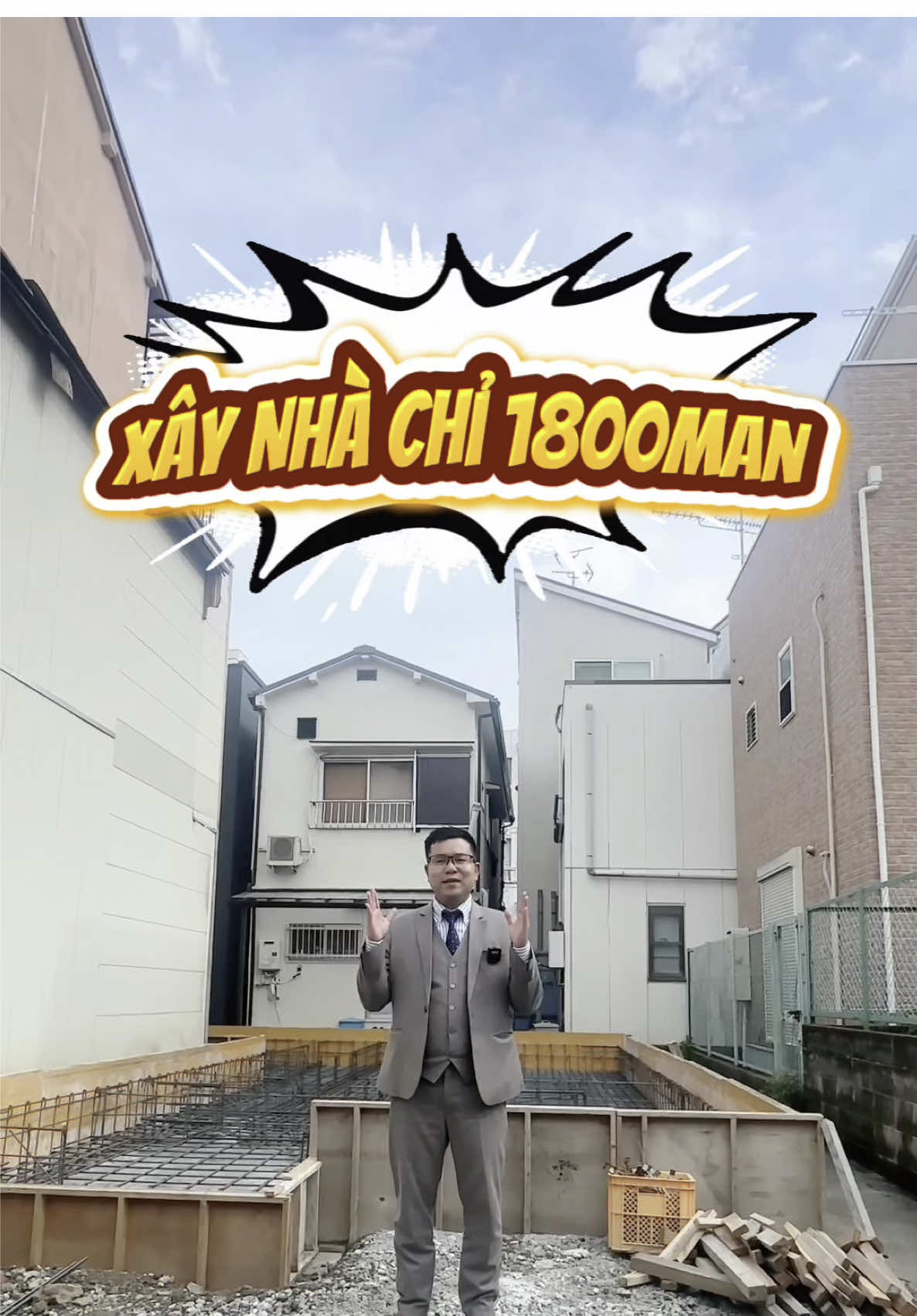Xây nhà chỉ 1800 man #xuhướngmuanhà #注文住宅 #xuhuong #bannha 