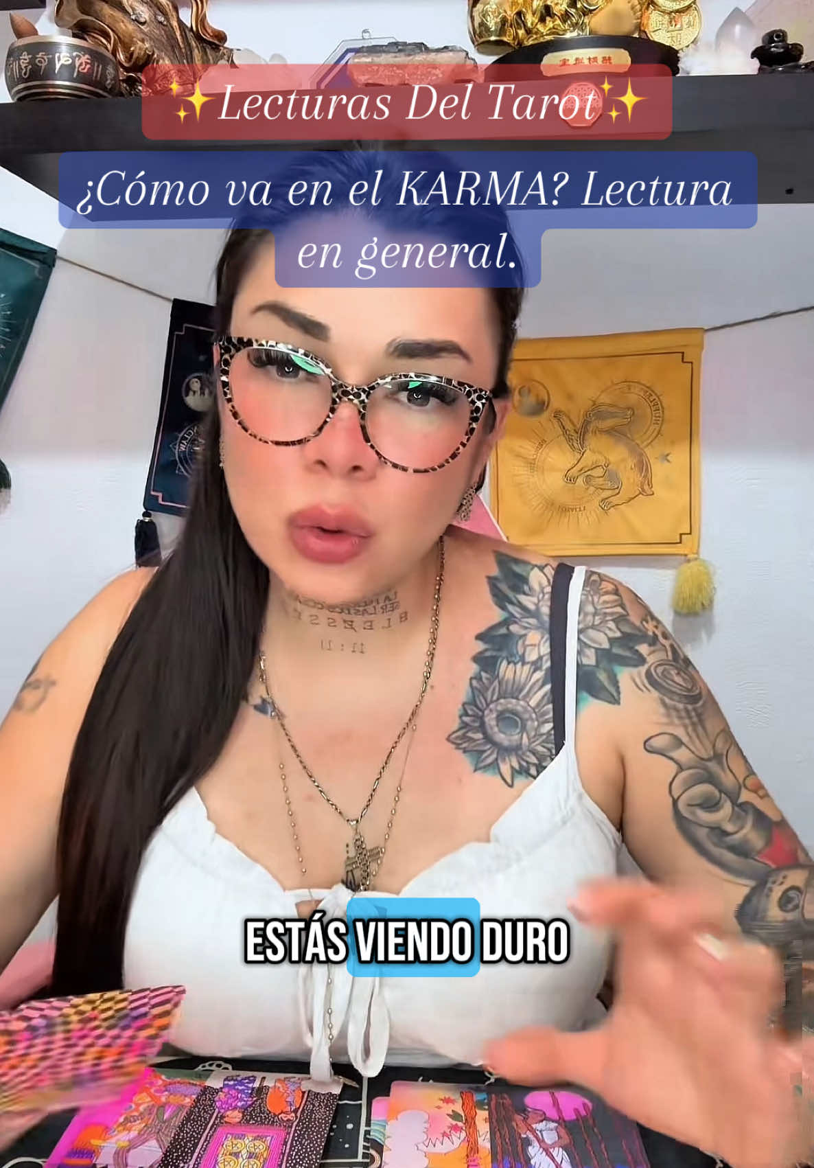 ✨Lectura del Tarot✨ ¿Cómo te tratará el Karma? #witchtok #witch #vidente #tarot #lecturadecartas #lecturadetarot #oyamiwa #karenoyamiwa #estadosunidos #mexico #españa 