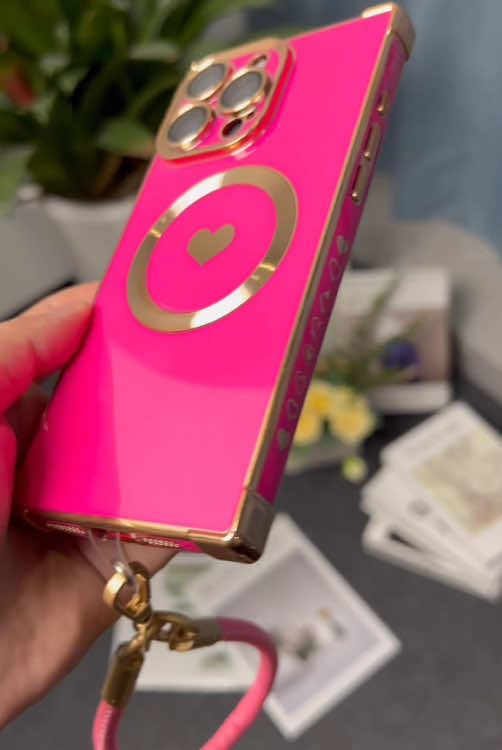 The four-corner air cushion MagSafe #phonecase , let love always be with you!#iphone #Love 