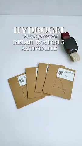 Soft Hydrogel Film Screen Protector for Redmi Watch 5 Active/Lite #screenprotector #redmiwatch5active #smartwatch #redmi #xiaomi #fyp #foryoupage 