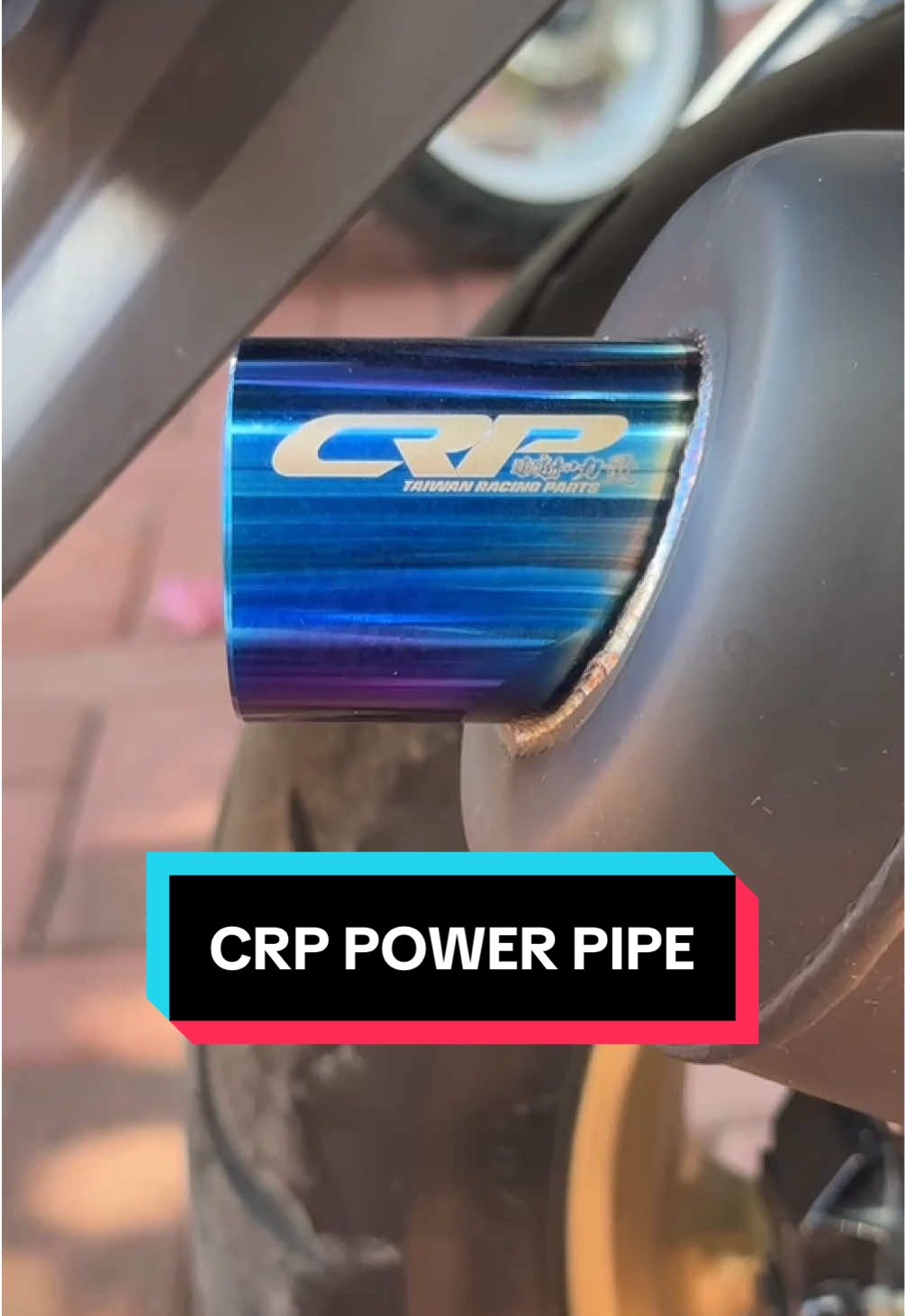 CRP Power Pipe sound check 💯👍 Saktong sakto sa nmax v2, dagdag detalye sa mga accessories at set up ideas ng motor mo.