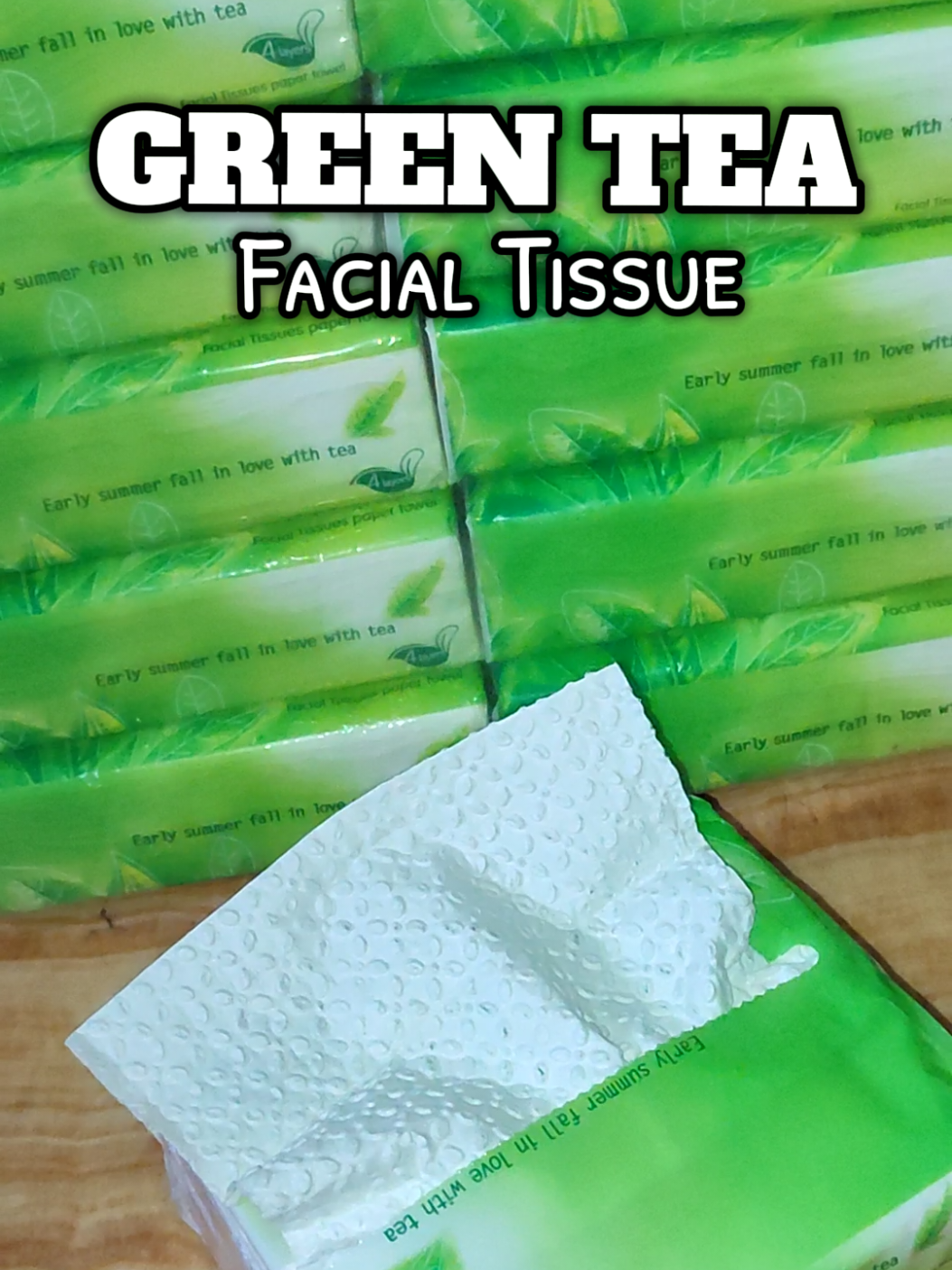 Very affordable! ✨ #tissue #greenteatissue #facialtissue 