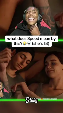 what does Speed mean by this?😭💀 (she’s 18) #Ishowspeed #speed #fyp #foryou #foryoupage #viral #ishowspeedclips ishowspeed speed playing last of us #lastofus #speedrun 