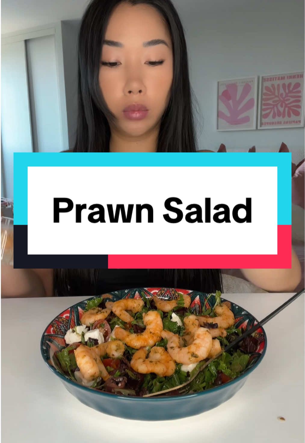 Replying to @Man city lover 🩷 Healthy Lunch before the storm today 🙌 #eatwithgg #ggflavour #mukbang #eatwithme #salad #healthylunch #lunchtime 