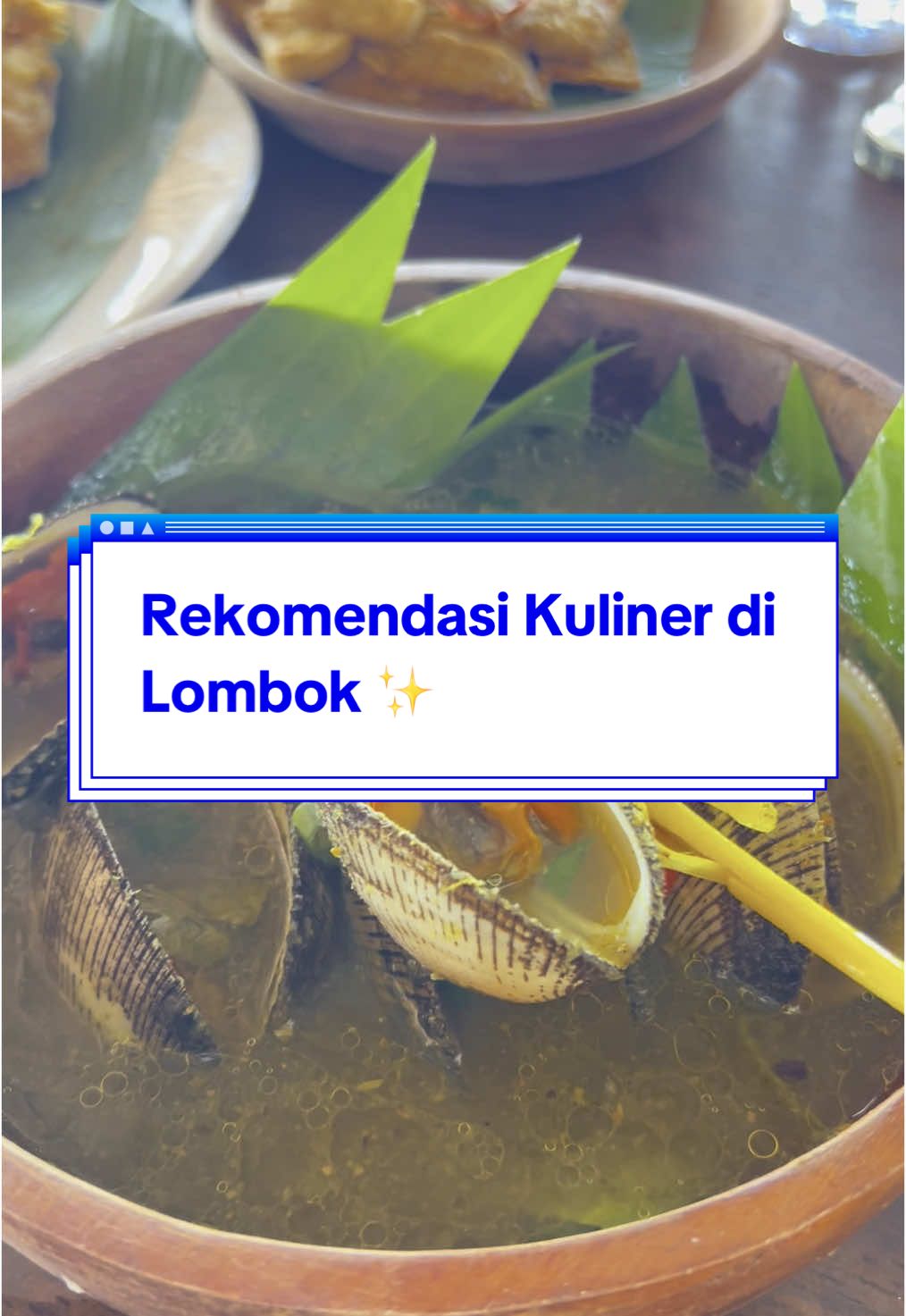 Makan di tempat yang anti mainstream di Lombok ✨ #lombok #kulinerindonesia #wisatalombok #seafood #laut #pantai #beachvibes 