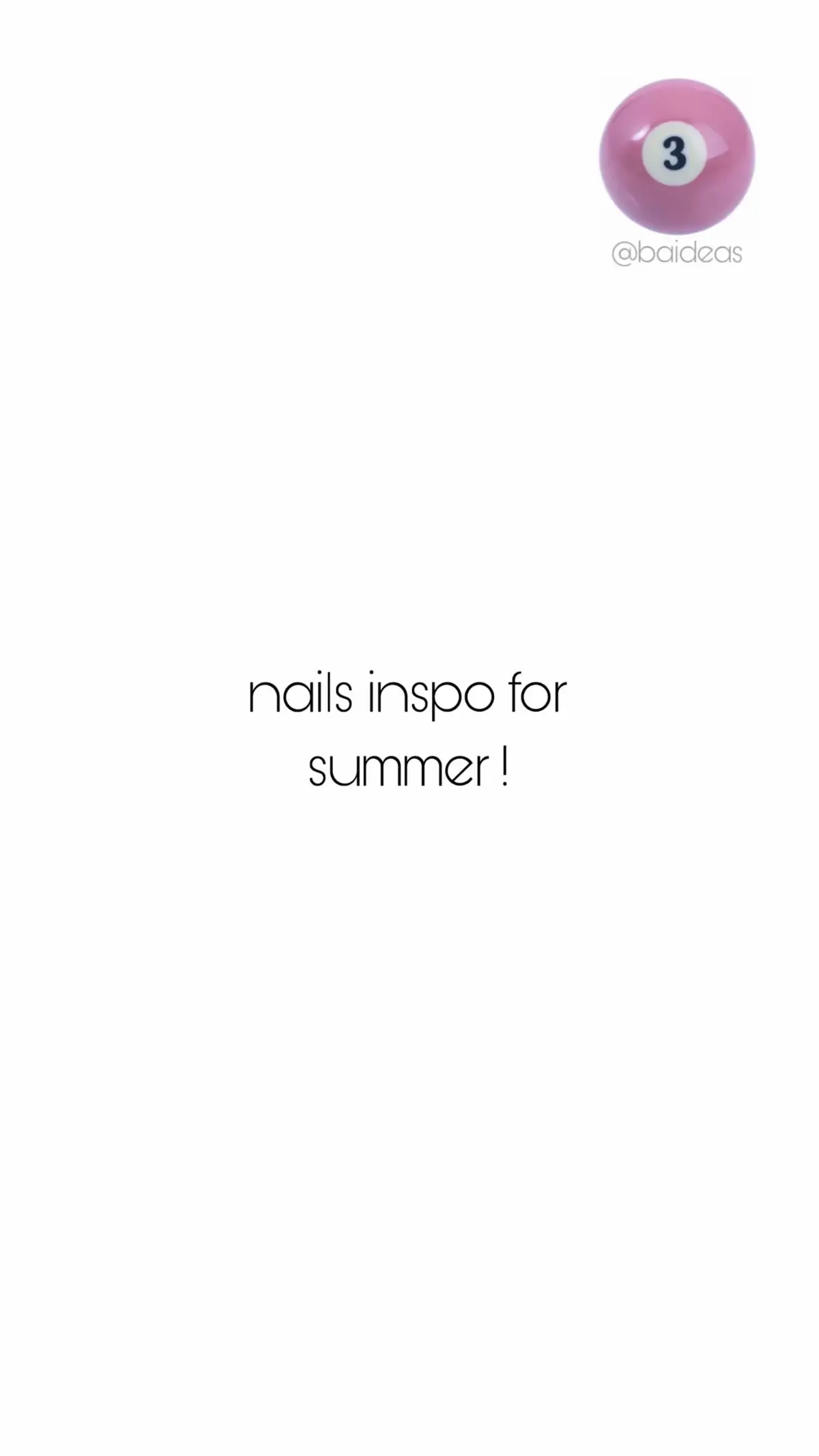 #baideas #ig #nails #nailsinspo #Summer #summernails #2025nails #2025 