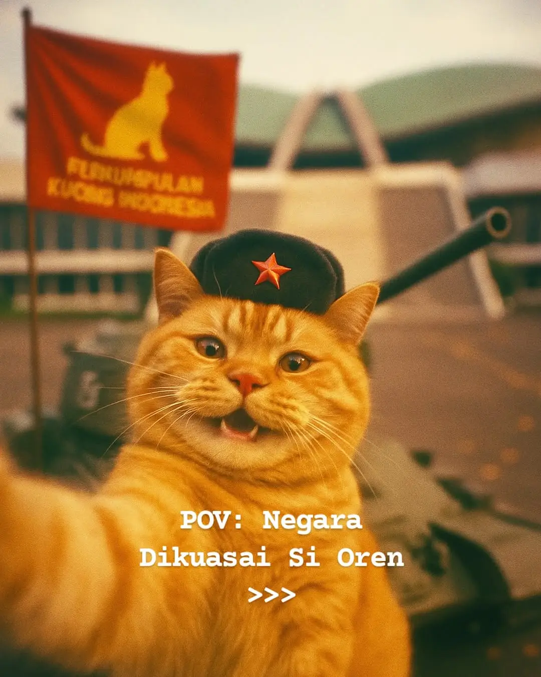 Sebuah kisah fiktif 🗿 #politik #kucing #selfie #ruu #indonesiaemas2045 #joke #fyp #fypシ゚ 