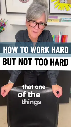 How to work hard enough, but not too hard, is one of the most important skills to learn.  Because you have to work so incredibly hard to get where you want to go at work. You have to.  But if you achieve massive success at the expense of your relationships with your spouse and kids, then it's all for nothing. Here's how I help my clients create real #worklifebalance I hope this helps xx #executivecoaching #mindsetcoach #workaholic #10yearplan #selfdevelopment #mindset #founders #founderstory #startuplife #startups 