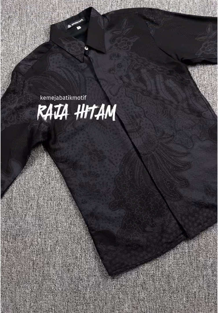 motif raja hitam  #alisabatiksolo #kemeja #batik #batikpremium 