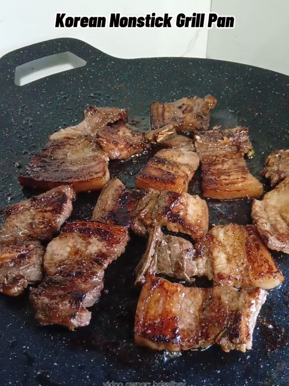 Pwede kana mag samgyup sa bahay using this korean nonstick grill pan! #grillpan  #koreangrillpan  #nonstickpan  #cookware 