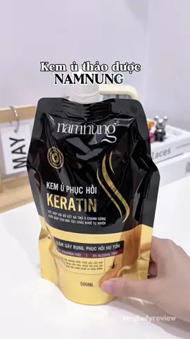 Kem ủ tóc thảo dược nhà NamNung xịn xò khỏi bàn #namnung #giamrung #daugoithaoduoc #unboxing #conangriviu #kingladyreview #tiktok_india 