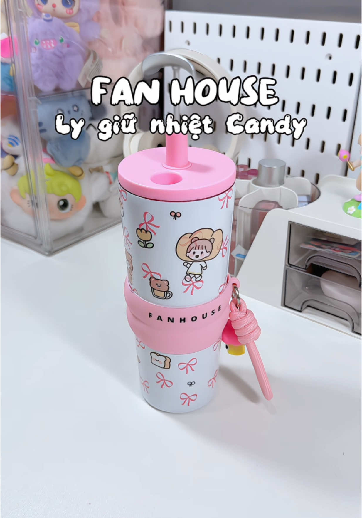 Sắm bình giữ nhiệt cho mùa hè thui 💖😚🌟 #fanhouse #binhgiunhiet #lygiunhiet #candy #unboxing #muataitiktok #embehan04 