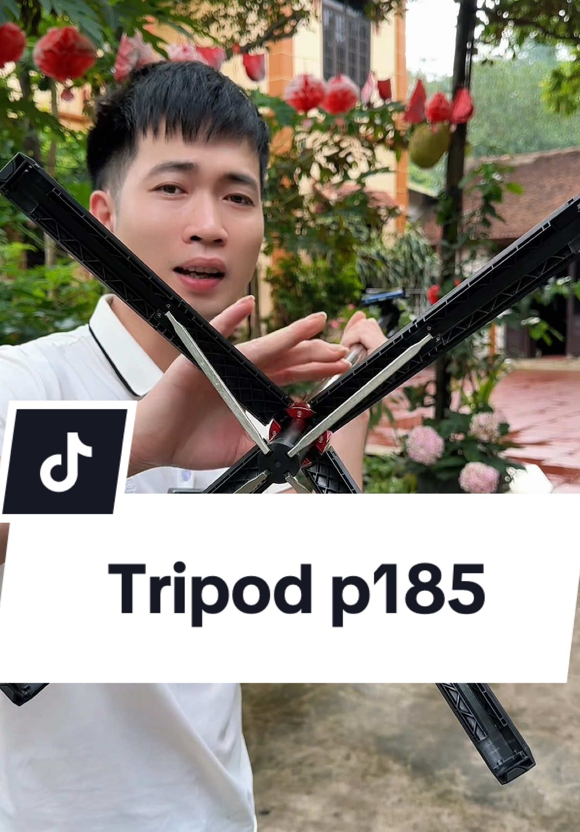 Tripod p185 gọn nhẹ 30cm mang đi cực tiện#chuanmylinh #p185 #tripod 
