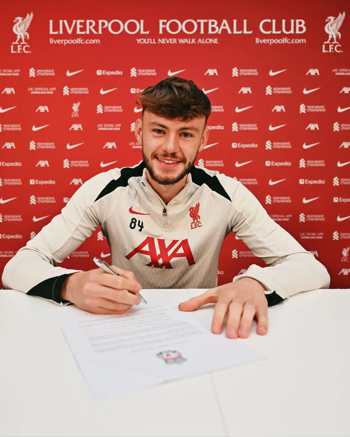 Conor Bradley has today signed a new long-term contract with the Reds 🙌🔴 #lfc #liverpool
