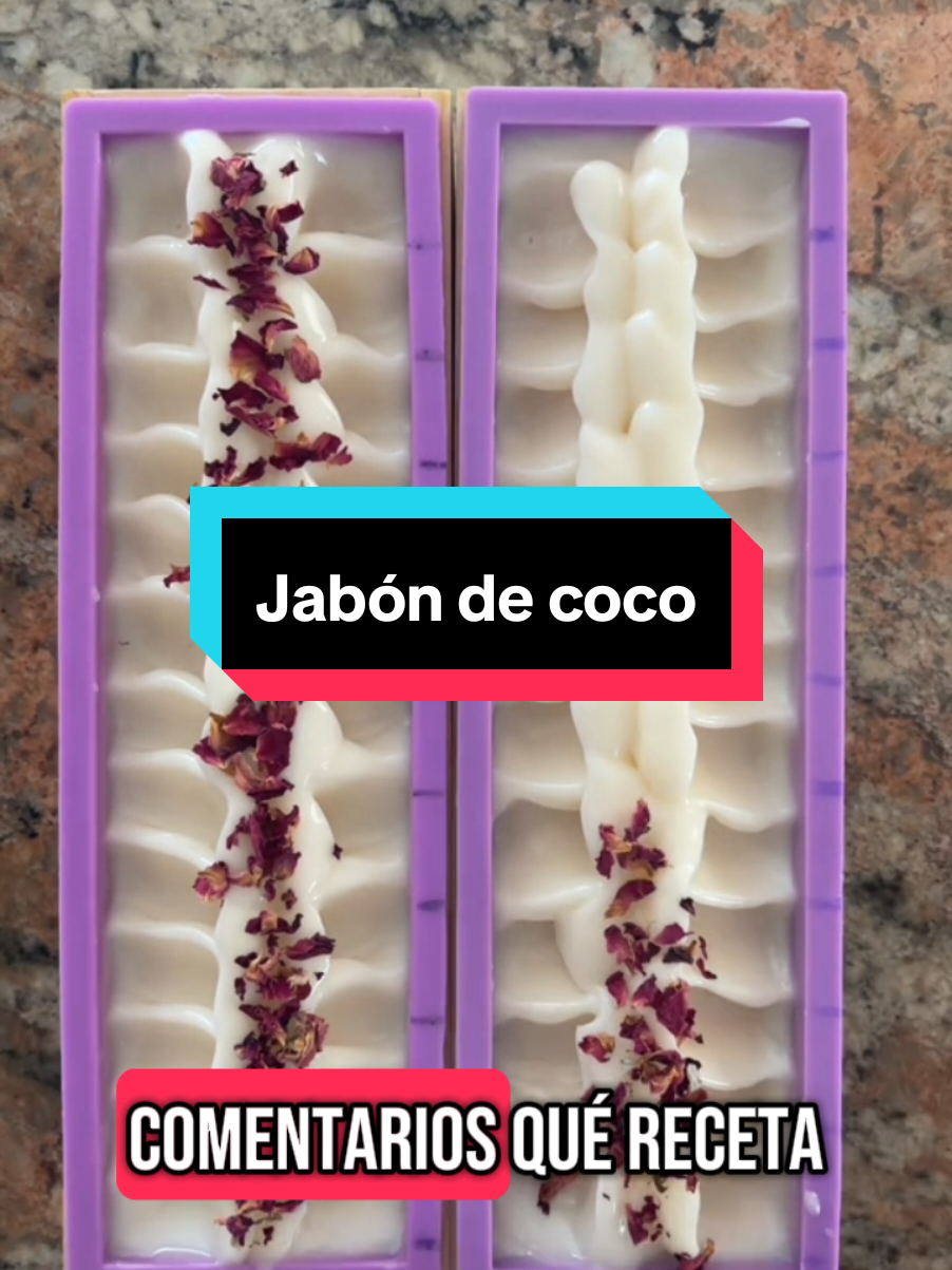 Jabón de coco. Cómo hacer jabones caseros. #jabonescaseros #jabones #jabonesparaemprender #jabonesartesanales 