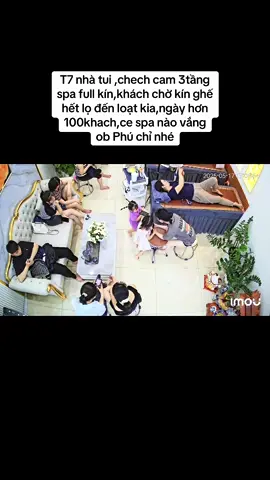 Spa nhà các bà tnao? Chứ nhà tui ngày nào cũng full,hnay t7 hơn 100khách,khách ngồi chờ k có chỗ luôn,nhân viên 10bạn chạy 3tầng full kín,tv lắm ý.ce nào vắng khách ib mình chỉ nhé,mkt kém,mình chuyên nám mụn na#spa #maketting #kinhdoanhspa #mun #nám 
