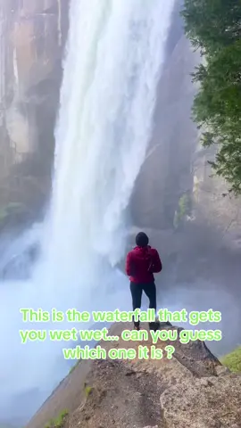 This hike will get you soaked, I’m not sure you can tell but im drenched. #waterfalls #yosemite #nature #viral #Hiking #hikingtiktok #naturetiktok #hikingadventures #waterfallsoftiktok 