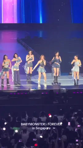 📢 SINGAPORE YOU KNOW WHAT IT IS! #babymonster #singapore #hellomonsters #forever #chiquita #ahyeon #rami #pharita #rora #asa #ruka 