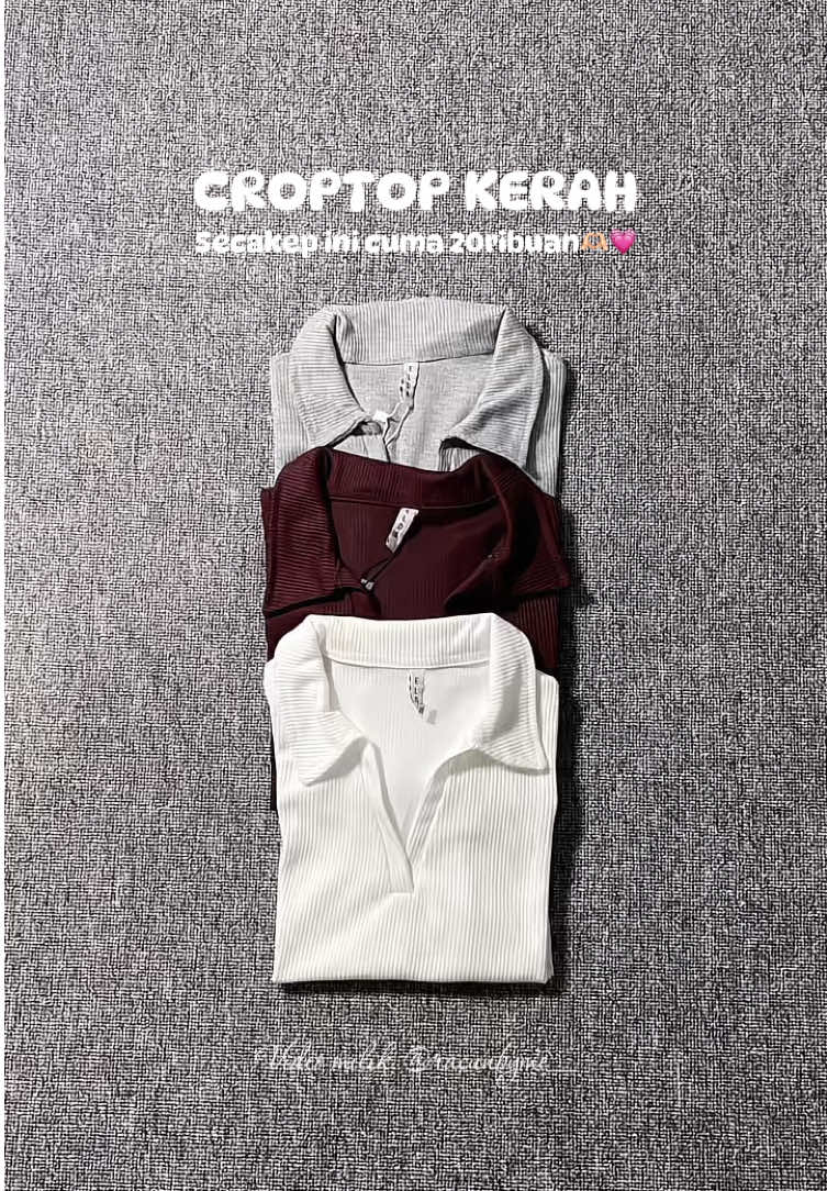 Ga ekspect bgt 20ribuan secakep ini🫶🏻💗#croptop #croptopoutfit #croptopwanita #croptopkerah #croptopkoreanstyle #ootdcroptop #outfittrends #fyp 