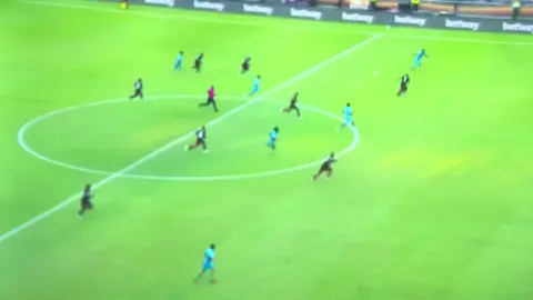 TS Gallaxy scores against Orpando Pirates