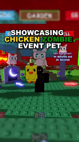 SHOWCASING CHICKEN JOCKEY IN GROW A GARDEN #fyp #fy #roblox #growagarden #robloxfyp #xyzbca 