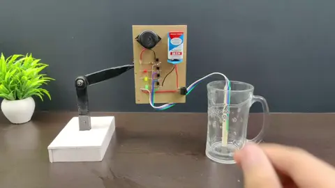 Water level indicator system  #viralvideo #fypシ #project #technology 