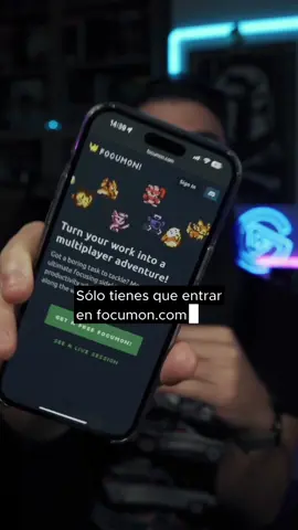 Tienes problemas de concentración y te gustan los Pokémon? Esta App combina las 2 cosas: → Es un pomodoro gamificado y multijugador → Diseñas tu propia aventura → Recompensa tu trabajo → Colecciona a todos los Focumon gratis Hazte con todos en focumon.com #productividad #programacion #programadores #pokemon