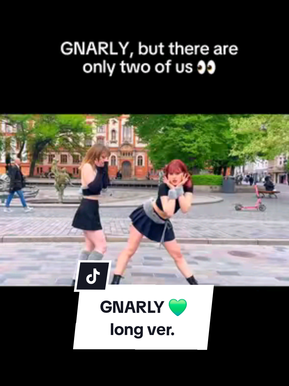 One Take in public - duo ver. 💚 @KATSEYE  #KATSEYE #KATSEYE_gnarly #gnarly #dancecover #kpopinpublic #dancecover #rostock #kpoprostock #kpopgermany #kpopdancecover #danceduo #choreography 