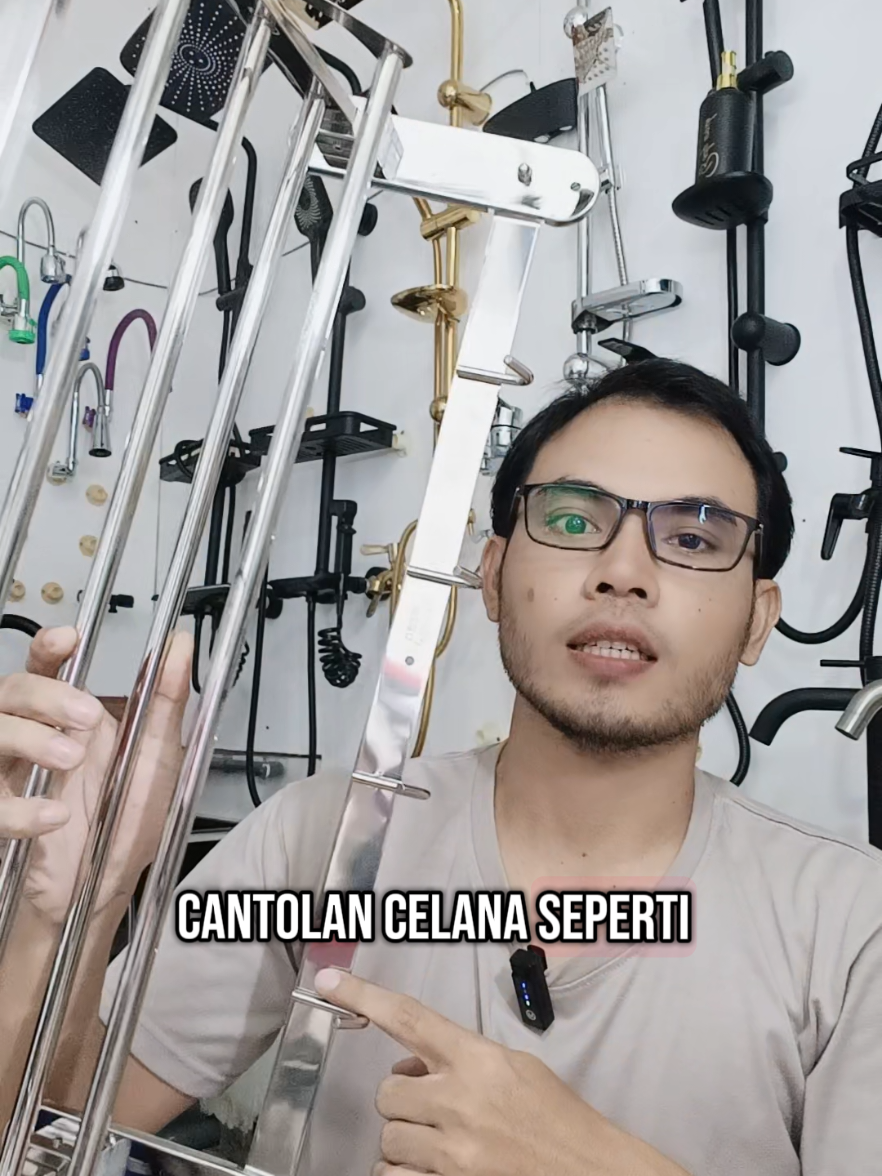 Membalas @bella.nova08 Rak Handuk Kamar Mandi Stainless 