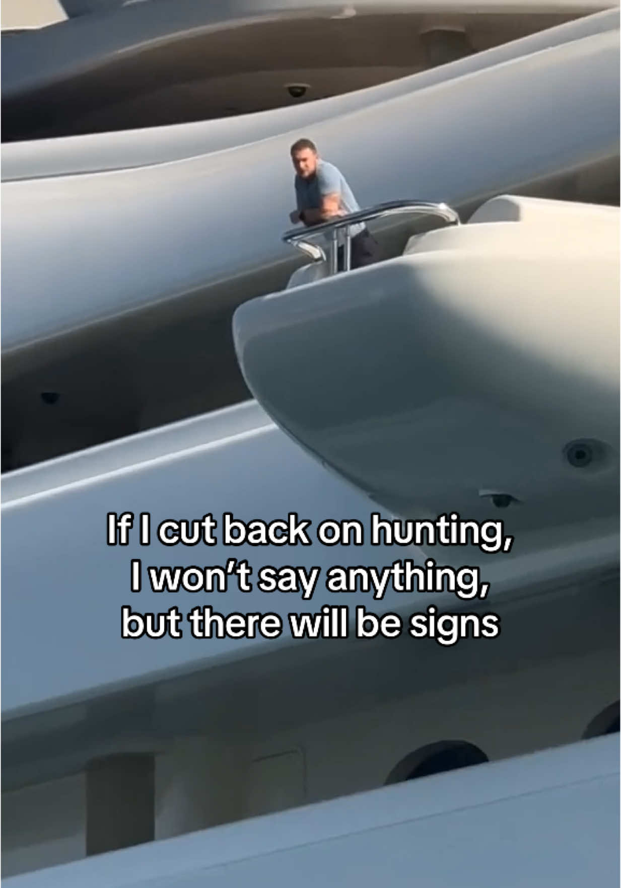 There will be signs 🤣😂 #hunting #yachts #funny #joke #expensive 