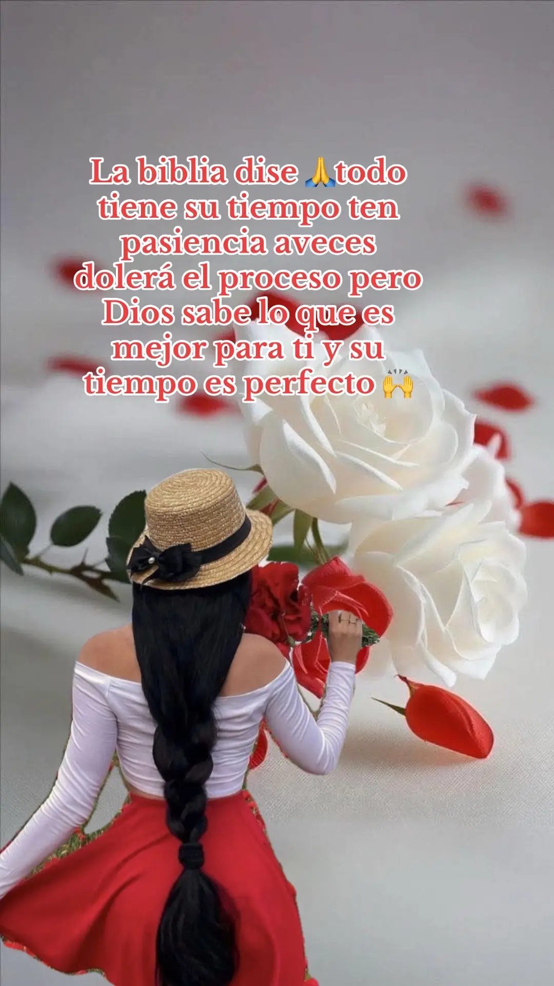 #la biblia dise todo tiene su tiempo ten paciencia aveces dolerá el proceso pero Dios sabe lo que es mejor para ti y su tiempo es perfecto 🙏🙌
