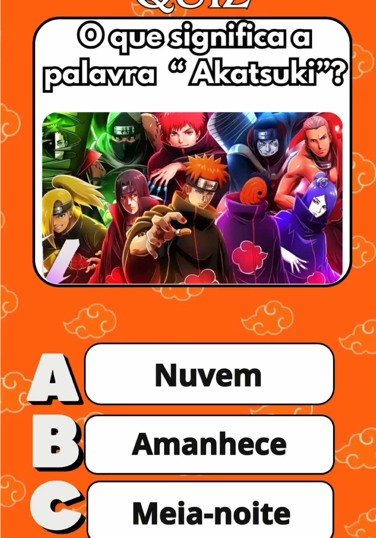Quiz de Naruto #quiz #quizanime #animenarutoshippudden 