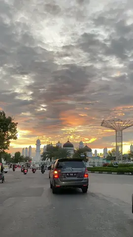 Emang seindah ini#mesjidrayabaiturrahman #soundindia #vibessunset ##fypツ 