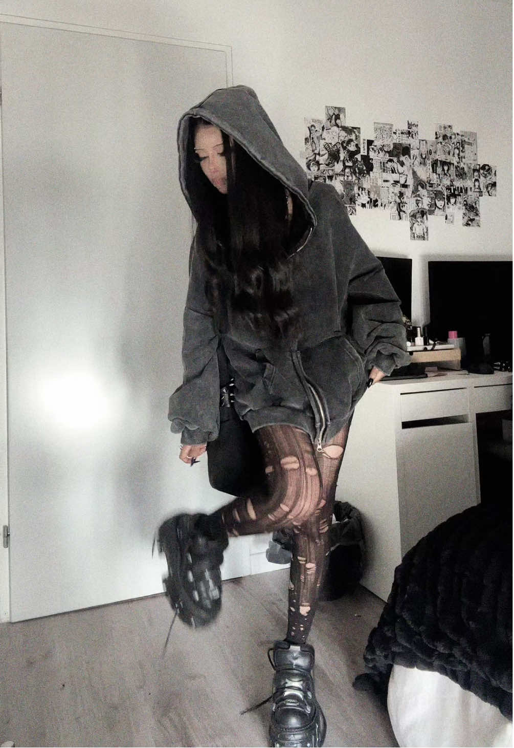 #outfit #fashion #vetement #dress #alt #newrock #pourtoi #fyp 