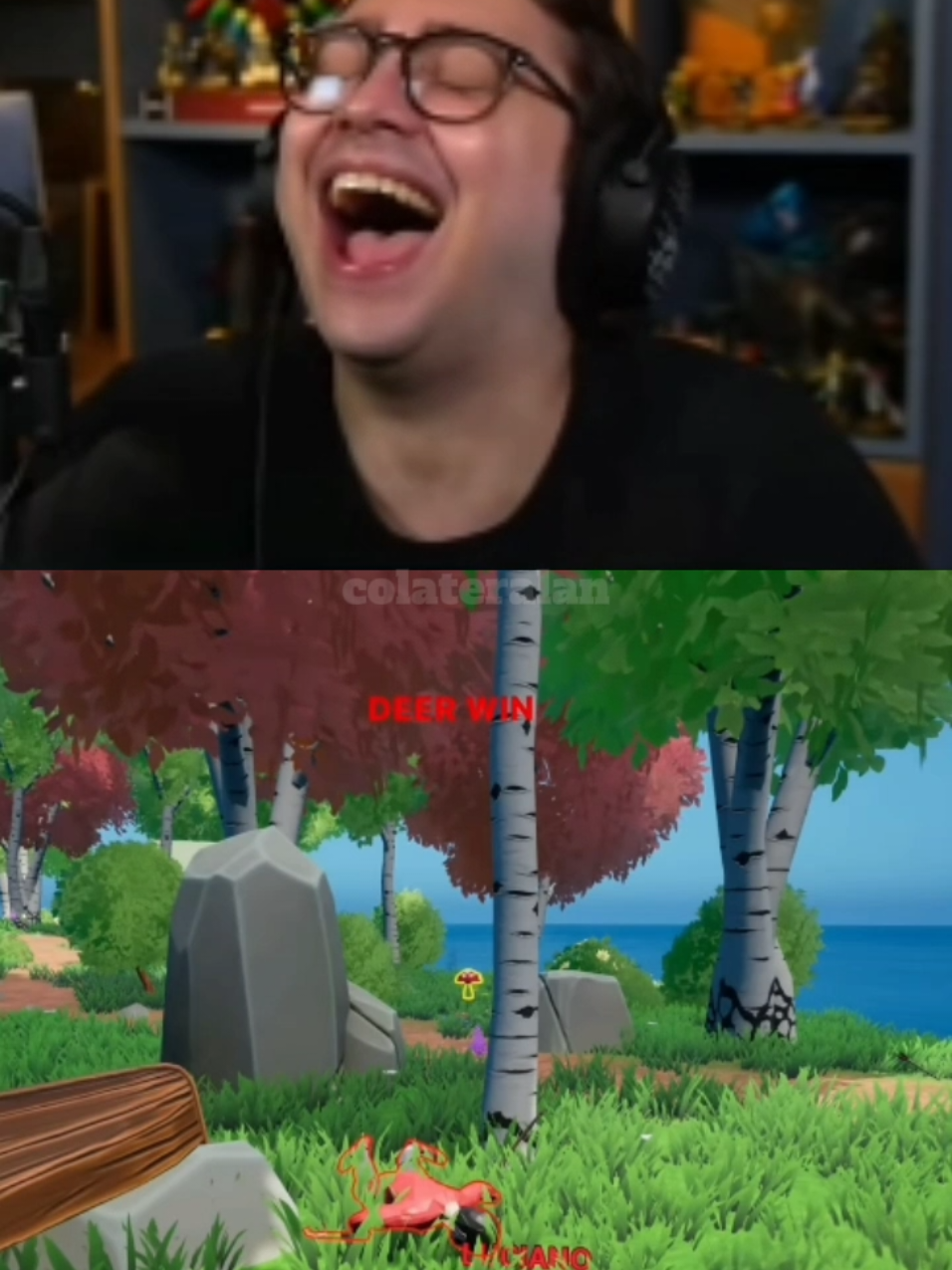 Um dos melhores jogos do Alan com os colegas kkkkkkkkkk . . . #alanzoka #alanzokamenes #mrfall #capjoga #twitchclips #ohdeer 