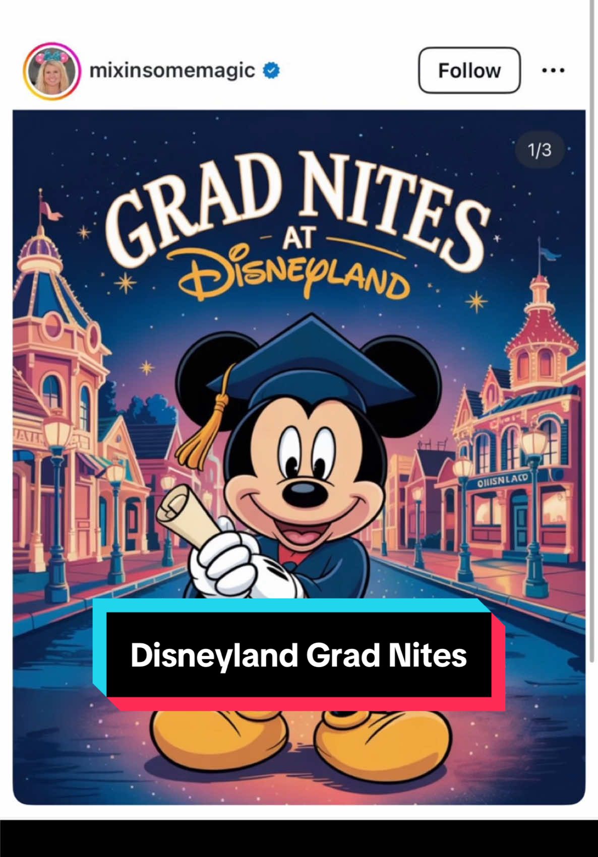 Disneyland Grad Nites! #disneyland #californiaadventure #romansempire #disneyparks #gradnite #disneygradnite 