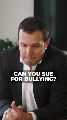 Can you SUE for bullying? #Personalinjury #lawyer #attorney #caraccident #law #personalinjurylawyer #lawfirm #accident #legal #lawyers #justice #lawyerlife #personalinjuryattorney #lawyersoftiktok #injury #attorneys #slipandfall #litigation #autoaccident #attorneyatlaw #car #insurance #carcrash #criminaldefense #lawschool #attorneylife #lawsuit #personalinjurylaw #newyork #newyorklawyer