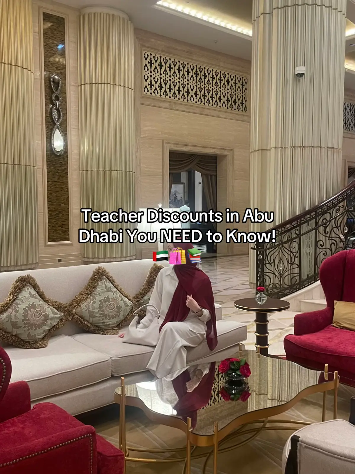 Comment if you’d like to see teacher discounts for Dubai!  #teachingabroad #foryoupage #teachabroad #teachersoftiktok #abudhabi #teachingontiktok 