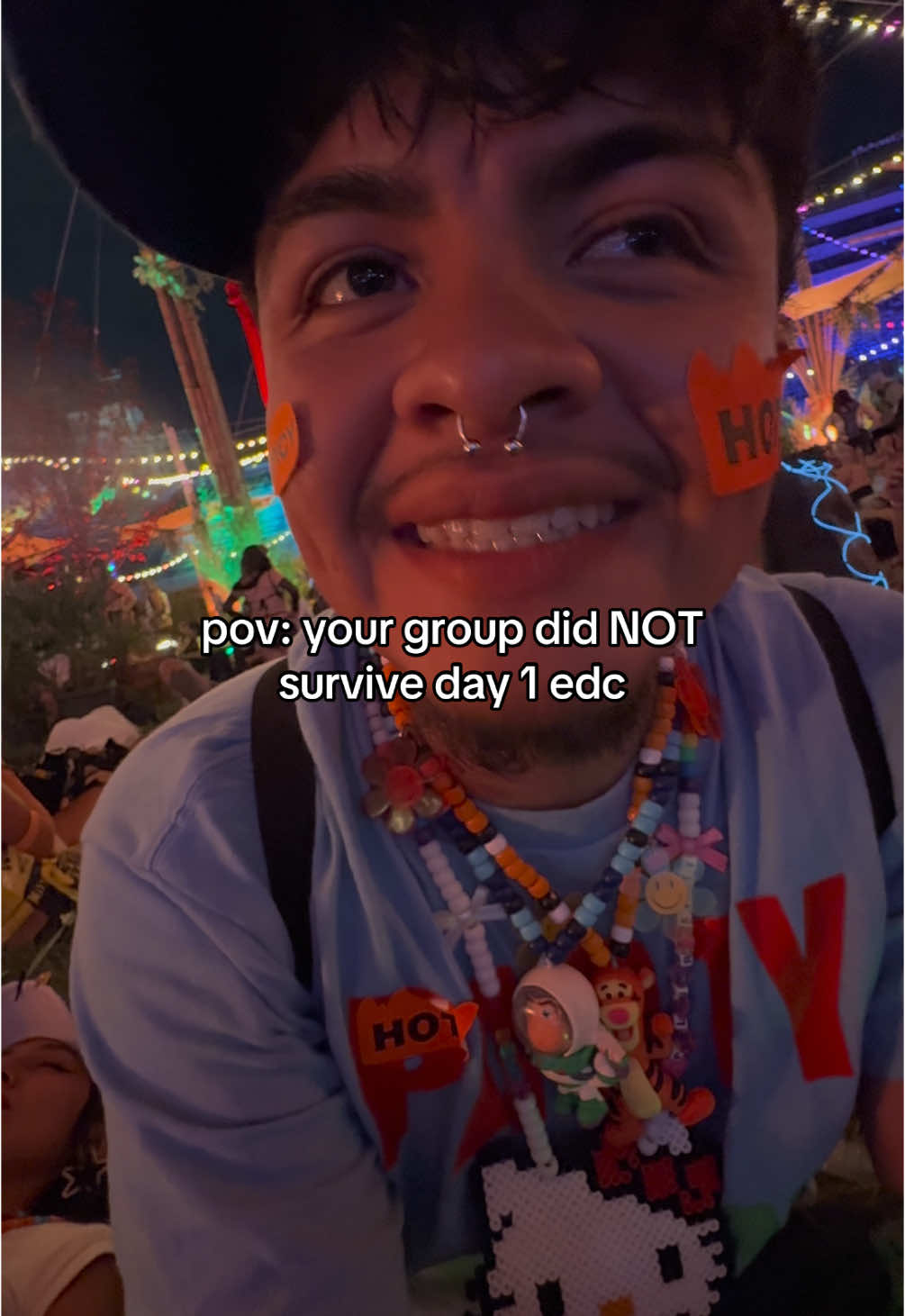 edc day 2 we’re ready (not) #edc #edclv #rave #ravetok #edm #edmtiktok #fyp 