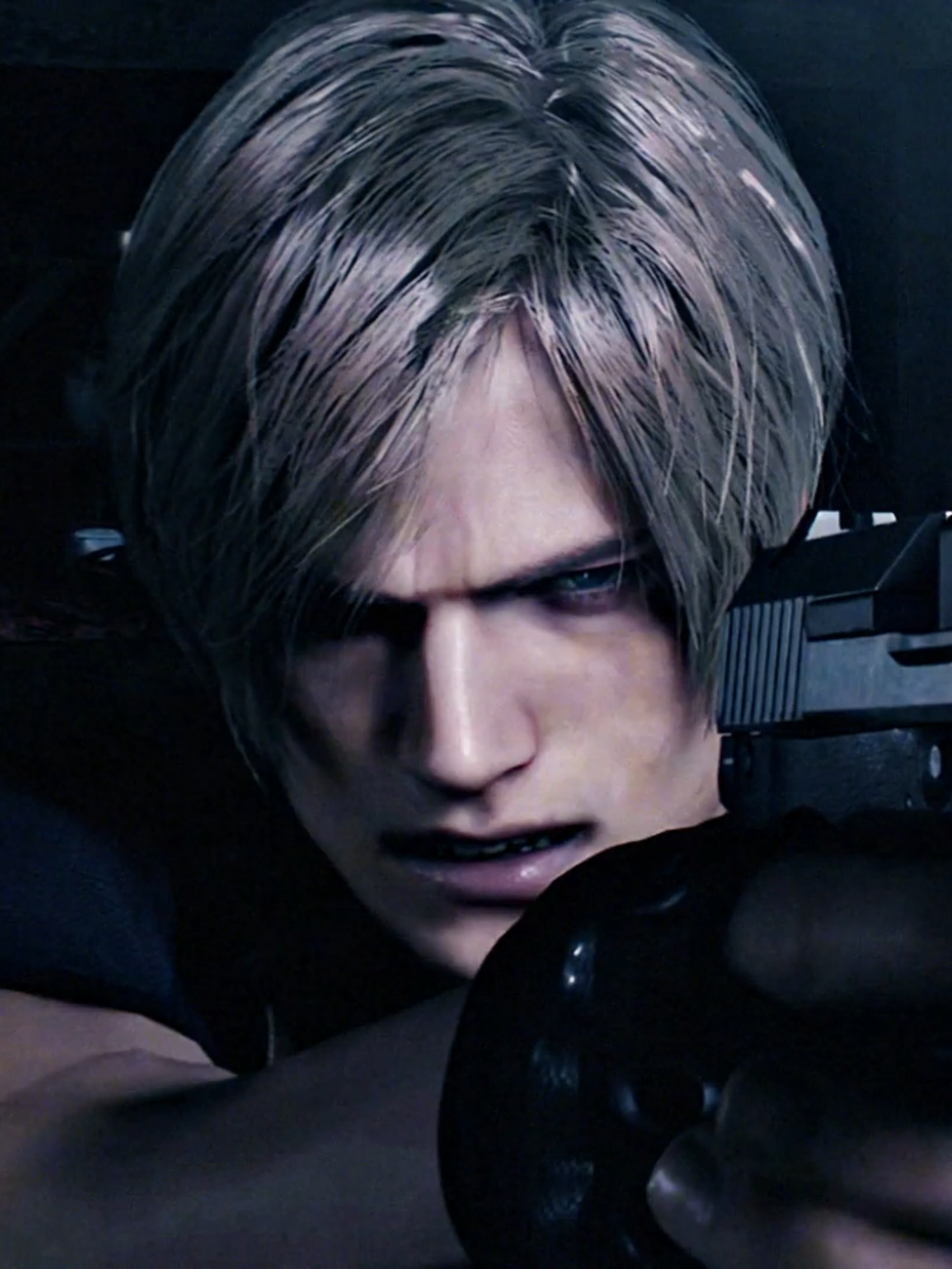 hydrogen bomb vs coughing baby / #residentevil #leonkennedy #leonskennedy #residentevil4 #residentevil4edit #leonskennedyedit #leonkennedyedit