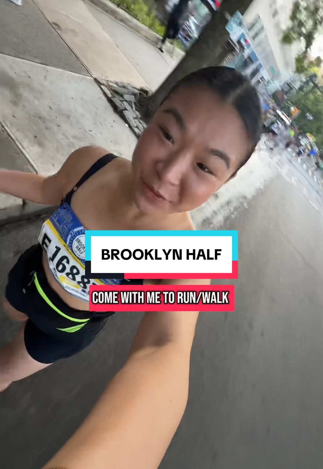 2025 BROOKLYN HALF ✅  The whole world knows I’ve been dealing with IT band syndrome for over a year now and have had to defer multiple races over the past year bc of it 🥲 my injuries have not fully subsided, but I was determined to run the bk half! I just started seeing @matthewboydphysio a few weeks ago who helped me build a road to recovery plan and advised me on my strategy for this race, with the goal to just finish without pain.  I did a 5 min run/ 1 milk walk plan and definitely had some knee pain pop up around miles 8/10 to the finish - but it wasn’t debilitating (like it was during the marathon!) and I was able to finish 😭 I’m basically back at square 1 🤣having lost so much fitness from this journey, but hoping I can build back up stronger and smarter!!  Special shoutout to @strava for the VIP bib! I felt major imposter syndrome wearing it bc I didn’t feel like I deserved it but NO MATTER THE PACE, IM A RUNNER IM AN ATHLETE AND I DESERVE IT!!! See you at NYC marathon next ✌🏼  #nyrr #brooklynhalf #halfmarathon #raceday #runwalk #injuredrunners #runninginjury #roadtorecovery #strava #runner #nycrunners #bkhalf #brooklyn #nyc #racevlog