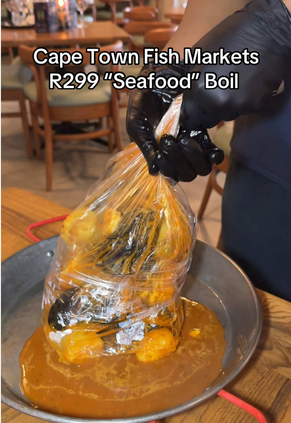 “Seafood” Boil was 5/10 - Waitress was 10/10, will stick to their sushi 🍣 #dalaucrew 