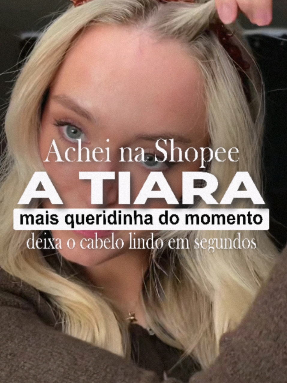 LINK NOS COMENTÁRIOS OU NO LINK DA BIO ✅ #penteadofacil #penteadosimples #tiara #foryou #foryoupage