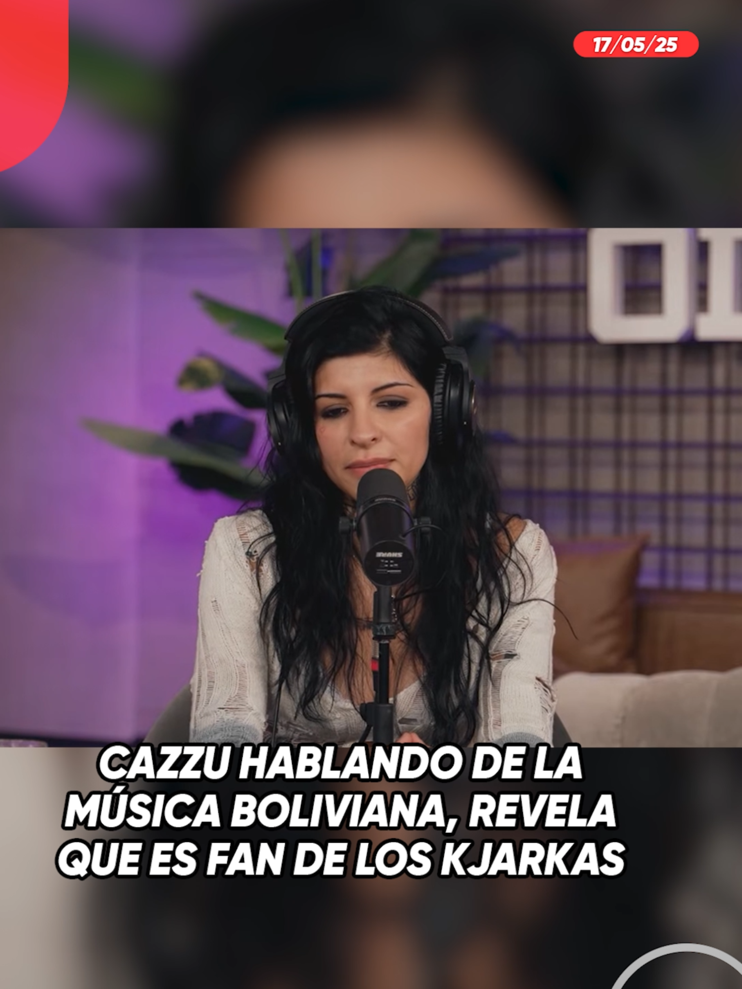 Cazzu hablando de la música boliviana, revela que es fan de los Kjarkas #Cazzu#MúsicaBoliviana#Bolivia#Kjarkas#UnitelDigital#Unitel#Tendencias #VideoViral