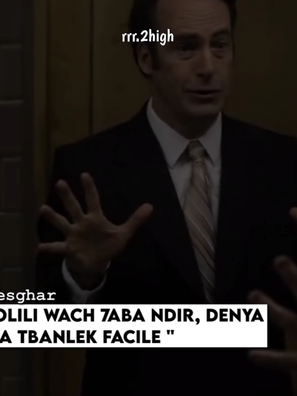 Bzaf s3iba la tbanlek facile 💫😔 #rrrking #tiktokviral #edit #fyp #flenn #bettercallsaul 